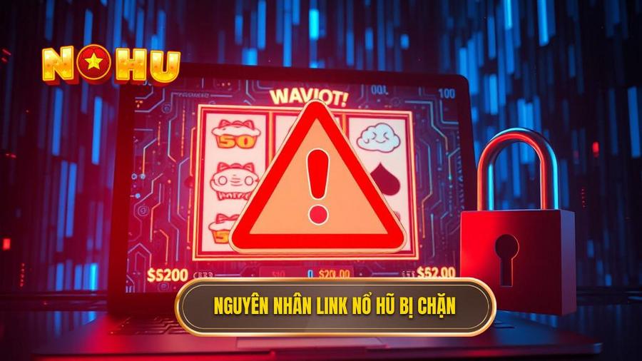 Tại sao link vào nổ hũ thường xuyên bị chặn?