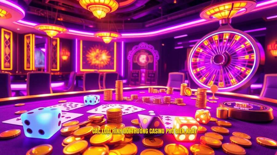 2. Các loại hình đổi thưởng casino phổ biến nhất